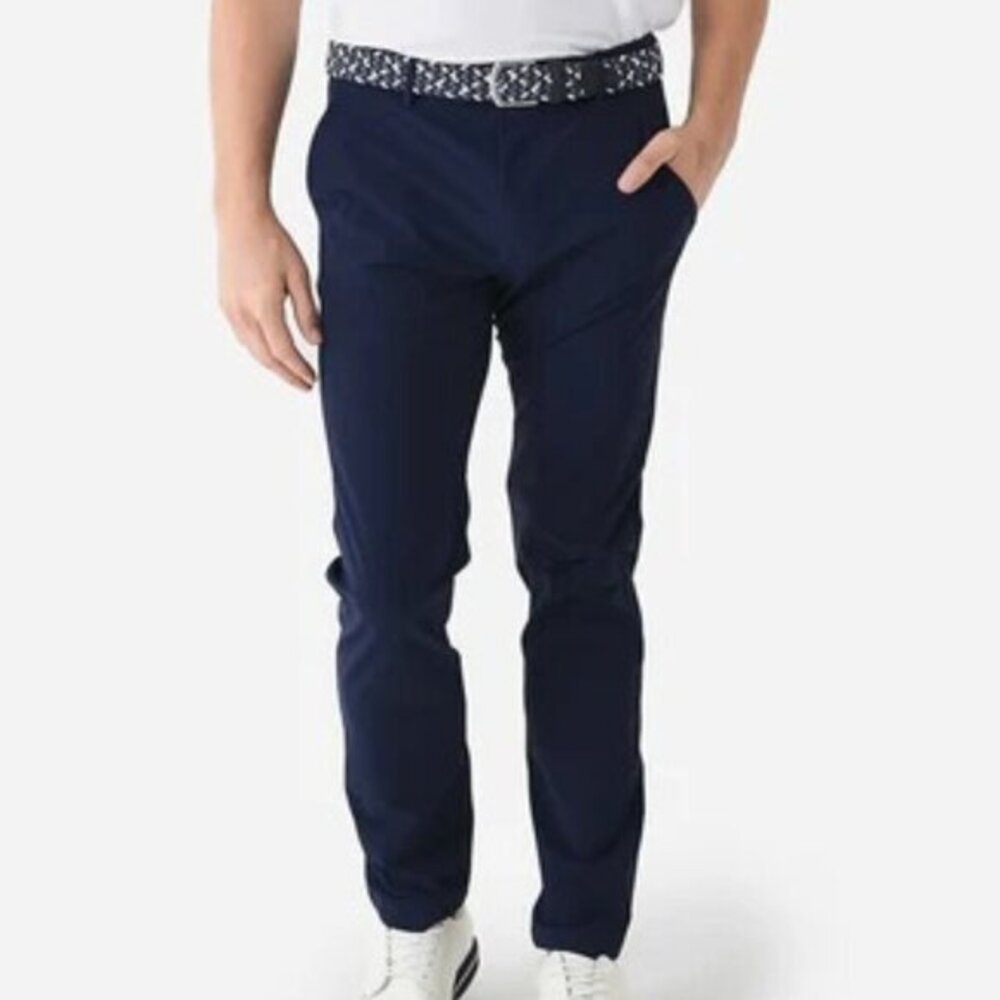 Greyson Men's Blue Performance Montauk Trouser Pants - Size‎ 33x32